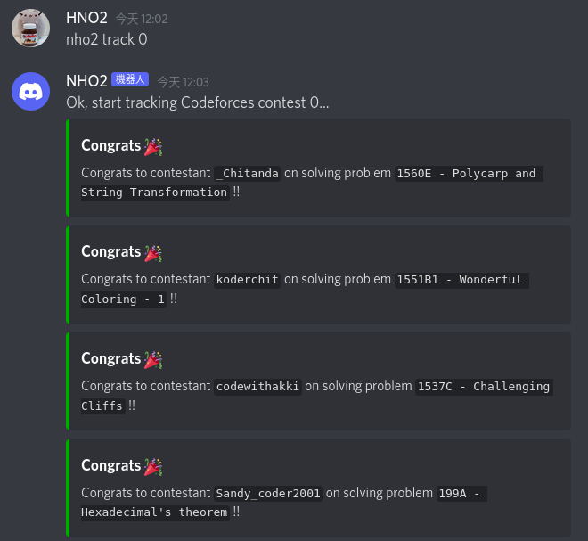 Discord bot 1-1